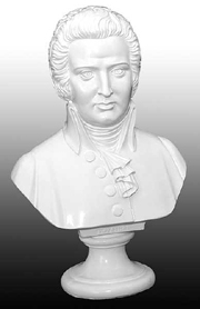 Mozart Bust